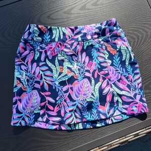 Lilly Pulitzer Sabbia Skort in Oyster Bay Navy You’ve Been Spotted. Medium NWT